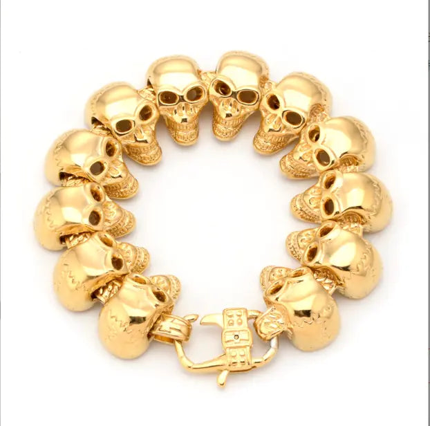 Personalized Titanium Steel Casting Bracelet - Punk Style
