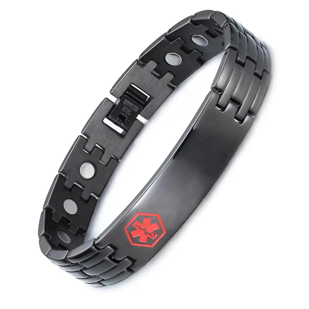 Personalized Titanium Steel Magnetic Bracelet