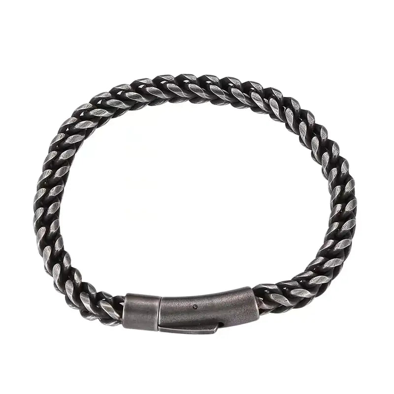 Korean Style Titanium Steel Men's Punk Bracelet