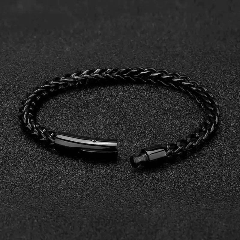 Men's Vintage Titanium Steel Hip-Hop Bracelet