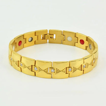 Personalized Magnetic Titanium Steel Bracelet