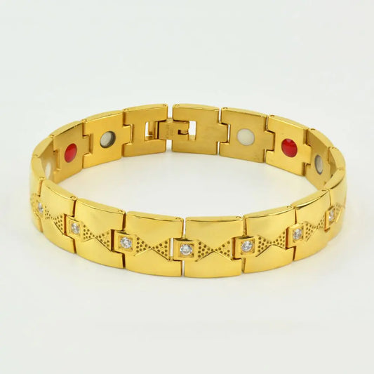 Personalized Magnetic Titanium Steel Bracelet