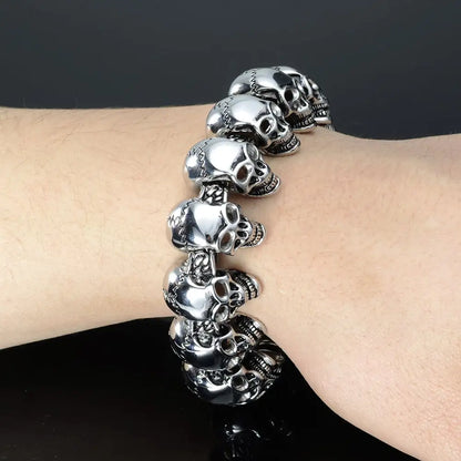 Personalized Titanium Steel Casting Bracelet - Punk Style