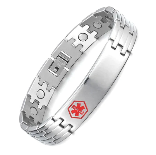 Personalized Titanium Steel Magnetic Bracelet