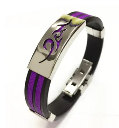 Titanium Steel Korean Style Flame Bracelet for Men