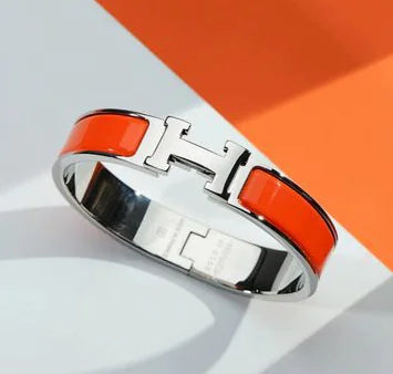 Hermès H Bracelet in Titanium Steel (Single Piece)