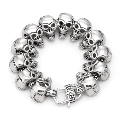 Personalized Titanium Steel Casting Bracelet - Punk Style