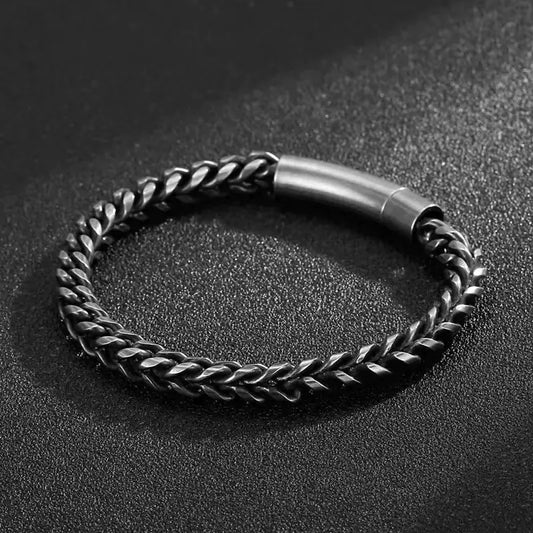 Korean Style Titanium Steel Men's Punk Bracelet