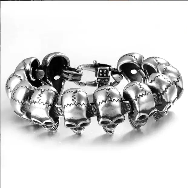 Personalized Titanium Steel Casting Bracelet - Punk Style