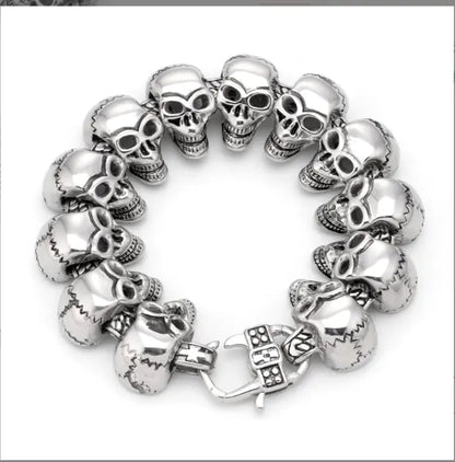 Personalized Titanium Steel Casting Bracelet - Punk Style