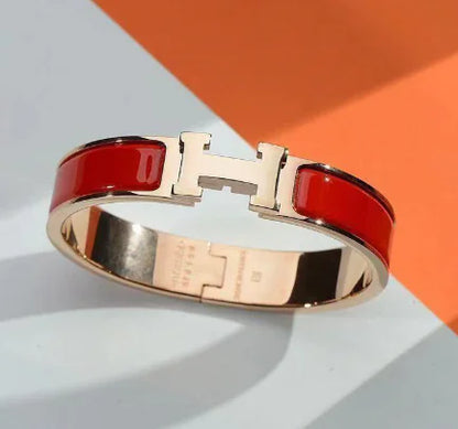 Hermès H Bracelet in Titanium Steel (Single Piece)