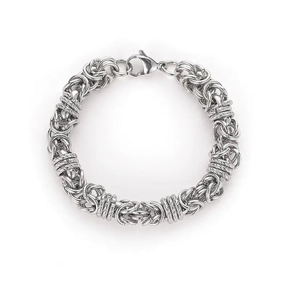Men's Punk Retro Minimalist Titanium Steel Bracelet